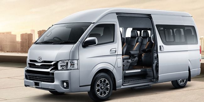 renting toyota hiace