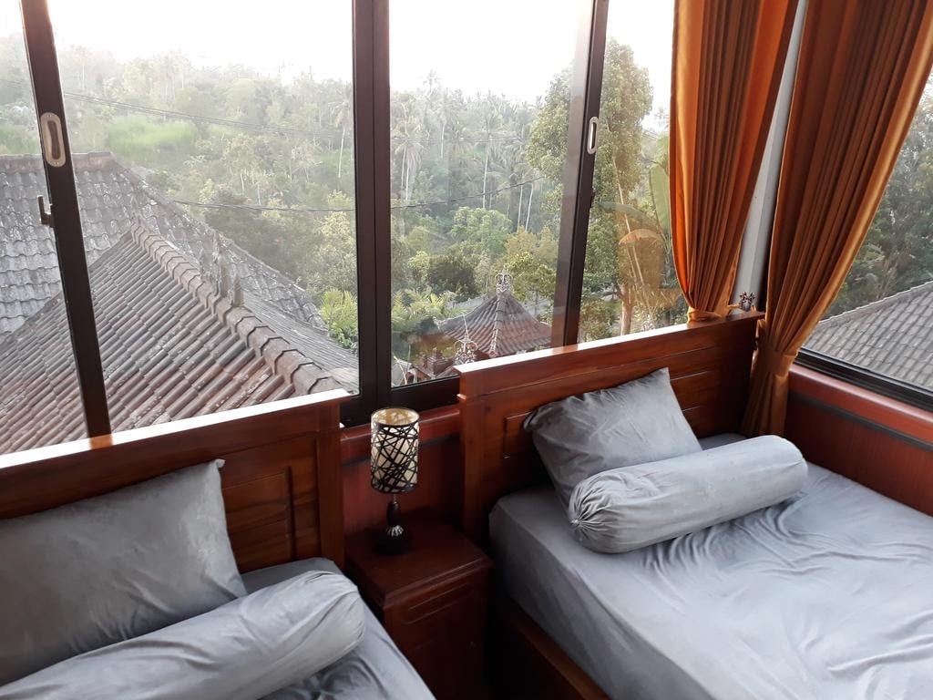 double room of besakih homestay in East Bali