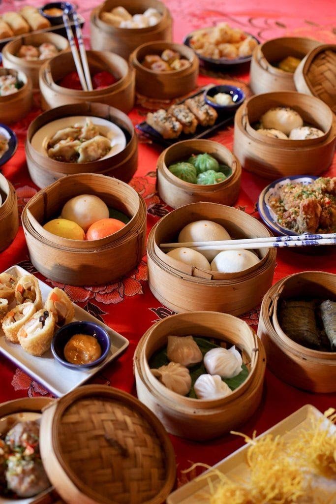 Dim sum options in Happy Chappy