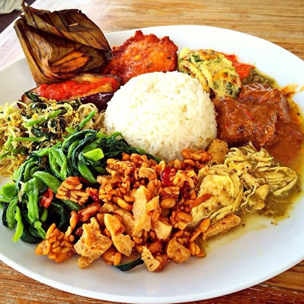 nasi campur bali