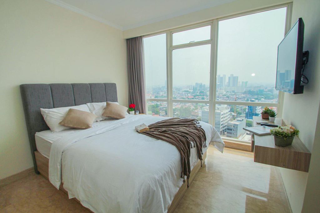 Menteng Park bedroom - Rent apartment monthly jakarta