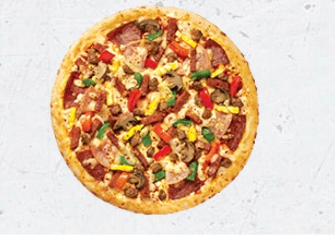 menu pizza hut delivery super supreme