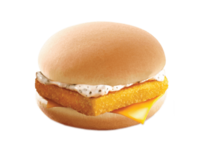 menu McDonald's fish fillet burger