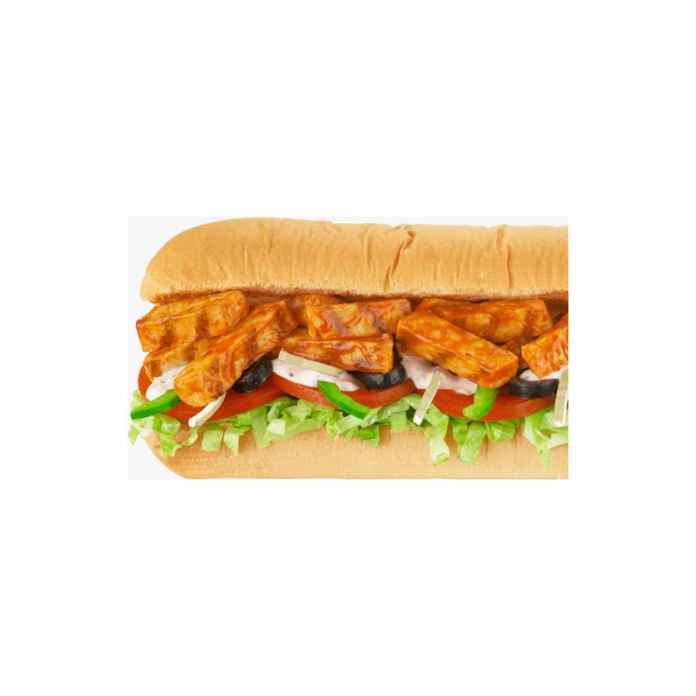BBQ chicken subway menu recommendation