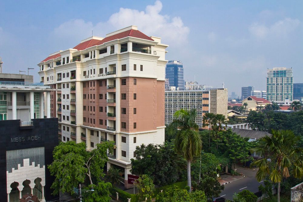 Apartemen dengan Fasilitas Olahraga menteng park 