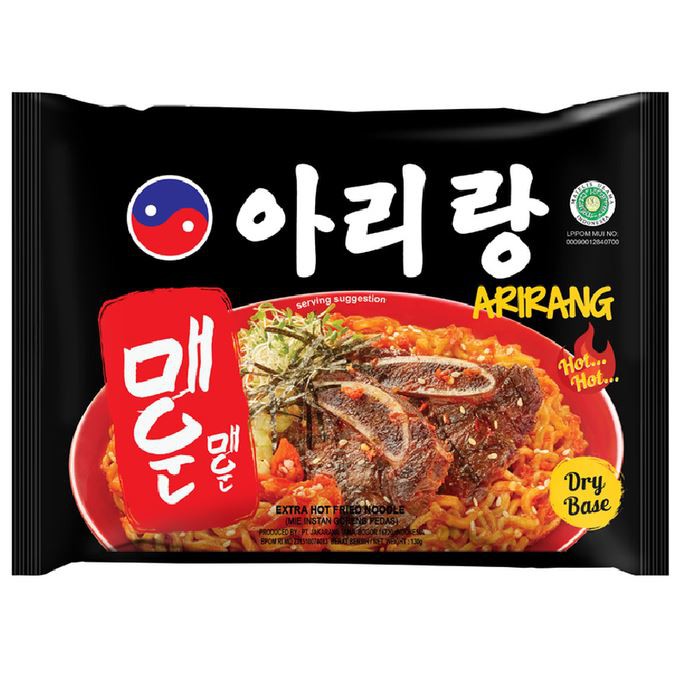 Arirang Samyang Korean Fried Noodle Extra Hot