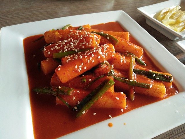 tteokbokki korean food