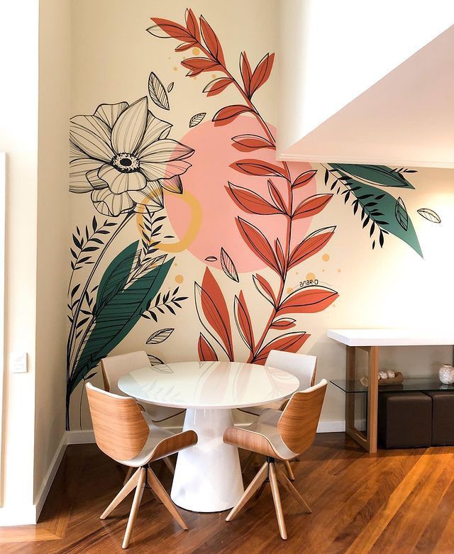 wall mural or wall decals ideas