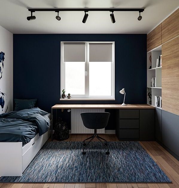 inspirasi kamar tidur dengan tema minimalis
